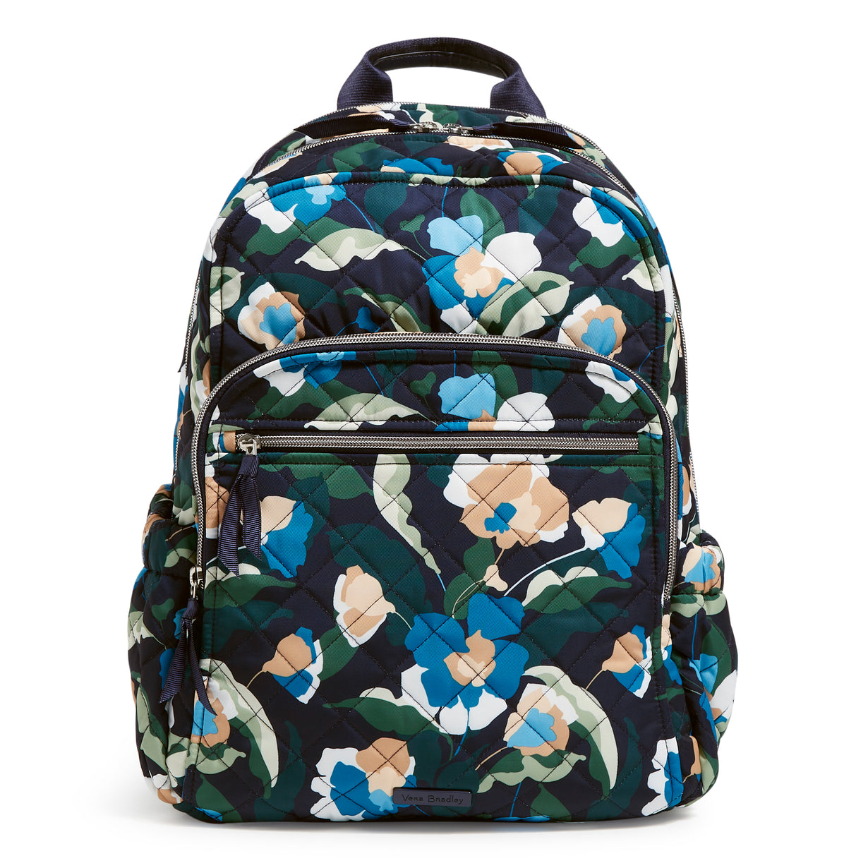 A Campus Backpack in Immersed Blooms pattern, from Vera Bradley.