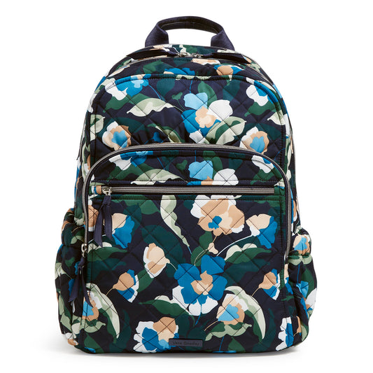 A Campus Backpack in Immersed Blooms pattern, from Vera Bradley. 1230