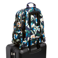 A Campus Backpack in Immersed Blooms pattern, from Vera Bradley.