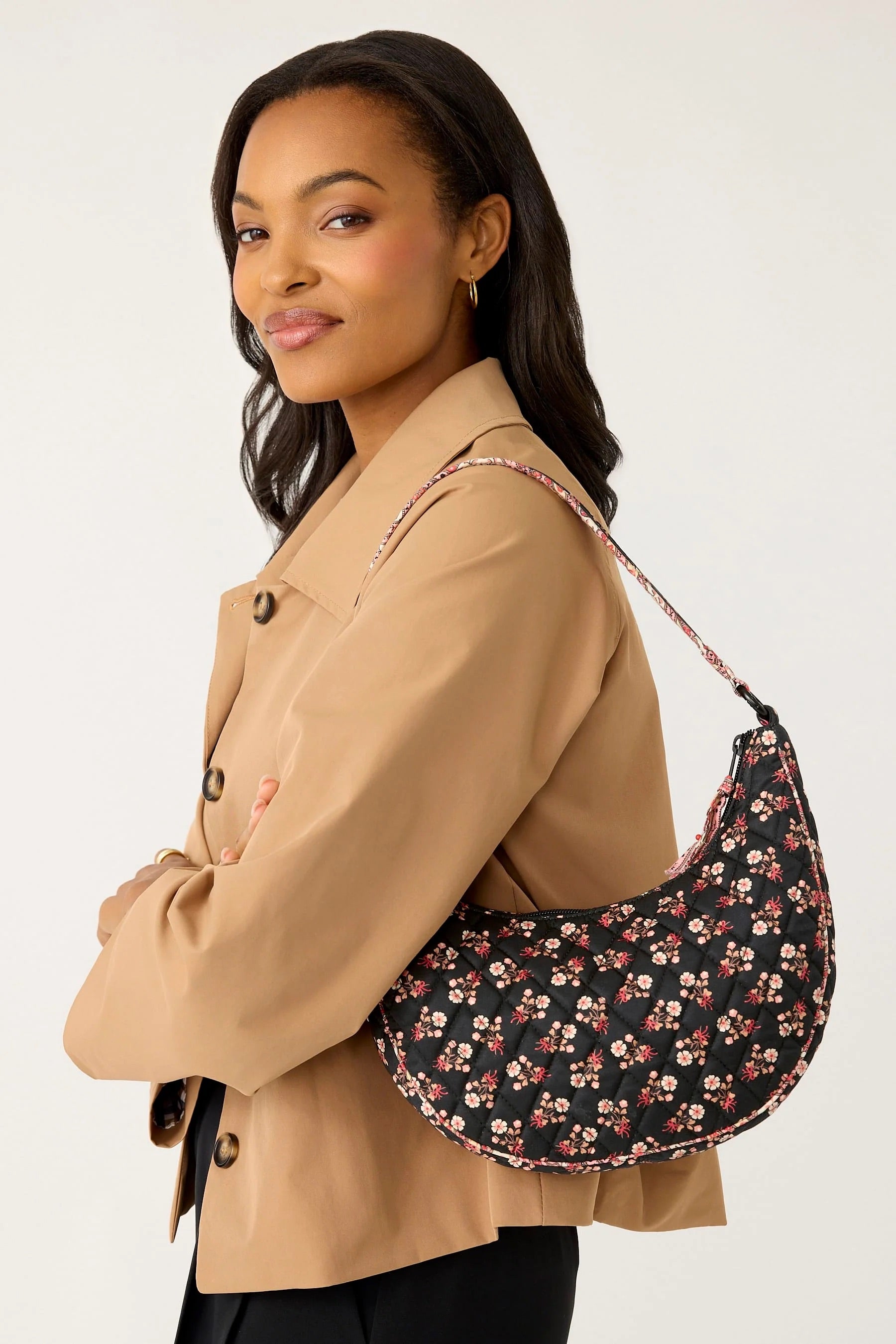 Clara Convertible Shoulder Bag: Melissa Ditsy
