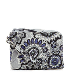 A Vera Bradley Clip & Zip Mini Pouch in Tranquil Medallion.