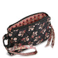 Clip & Zip Wristlet: Melissa Ditsy