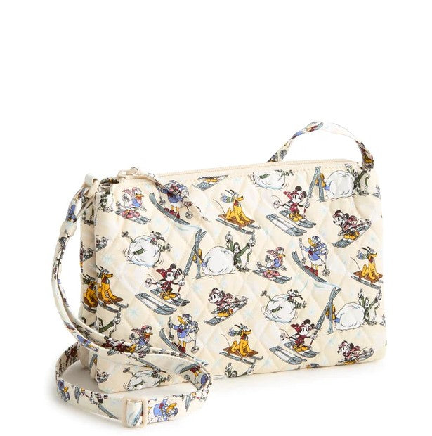 Foxbury Crossbody: Downhill Skiing Mickey and Friends