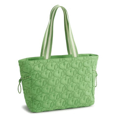 Hathaway Tote: Fluorite Green Snoopy