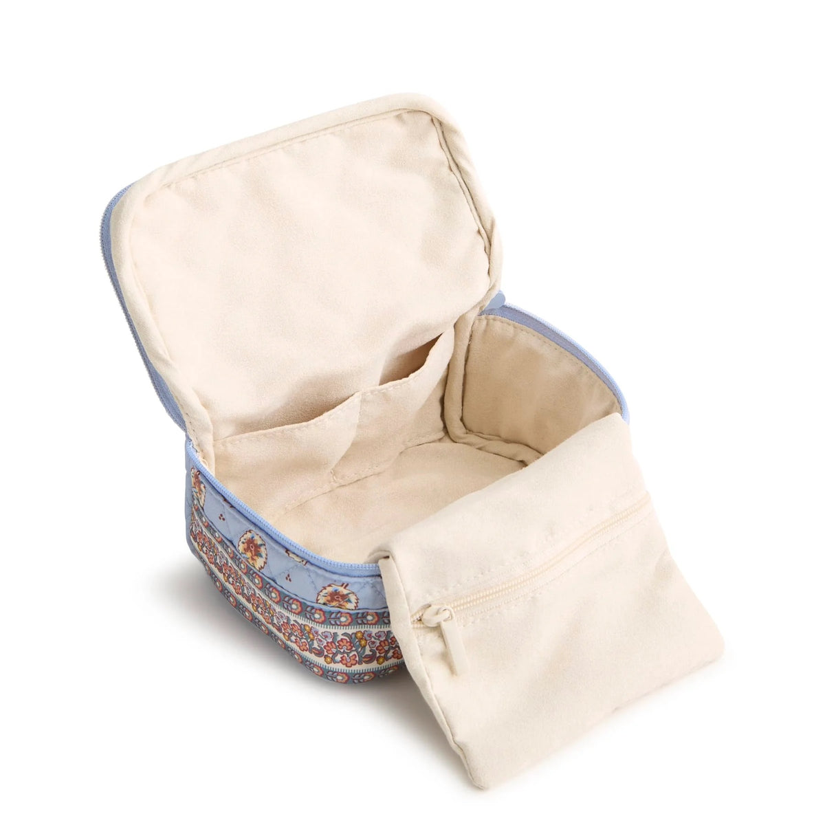 Jewelry Case: Blue Leaf