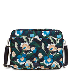 A Laptop Crossbody Workstation from Vera Bradley, in their new Immersed Blooms pattern.