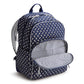 Large Bancroft Backpack: Rachel Ditsy Peacoat