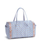Large Original Duffel: Blue Leaf