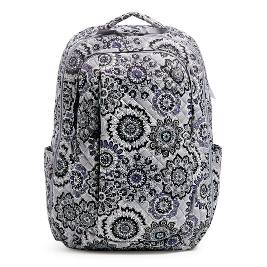 A Large Travel Backpack in Tranquil Medallion. 1230