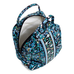 A Vera Bradley Lunch Bunch Bag in their Dreamer Paisley pattern.
