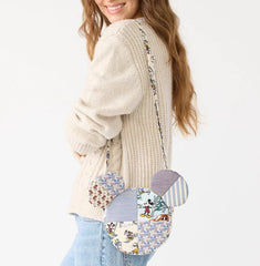 Mickey Mouse Crossbody: Ski Weekend Mickey Mouse Patchwork