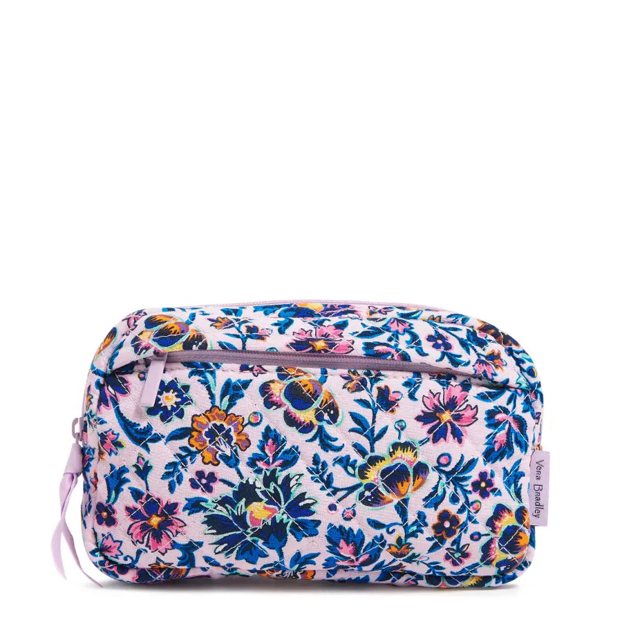 Vera Bradley Mini Belt Bag Cloud Vine Multi, full front view.