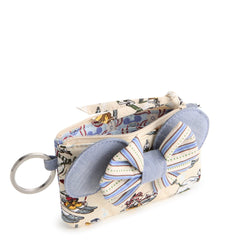 Minnie Mouse Ears Zip ID Case: Ski Weekend Mickey Mouse Patchwork