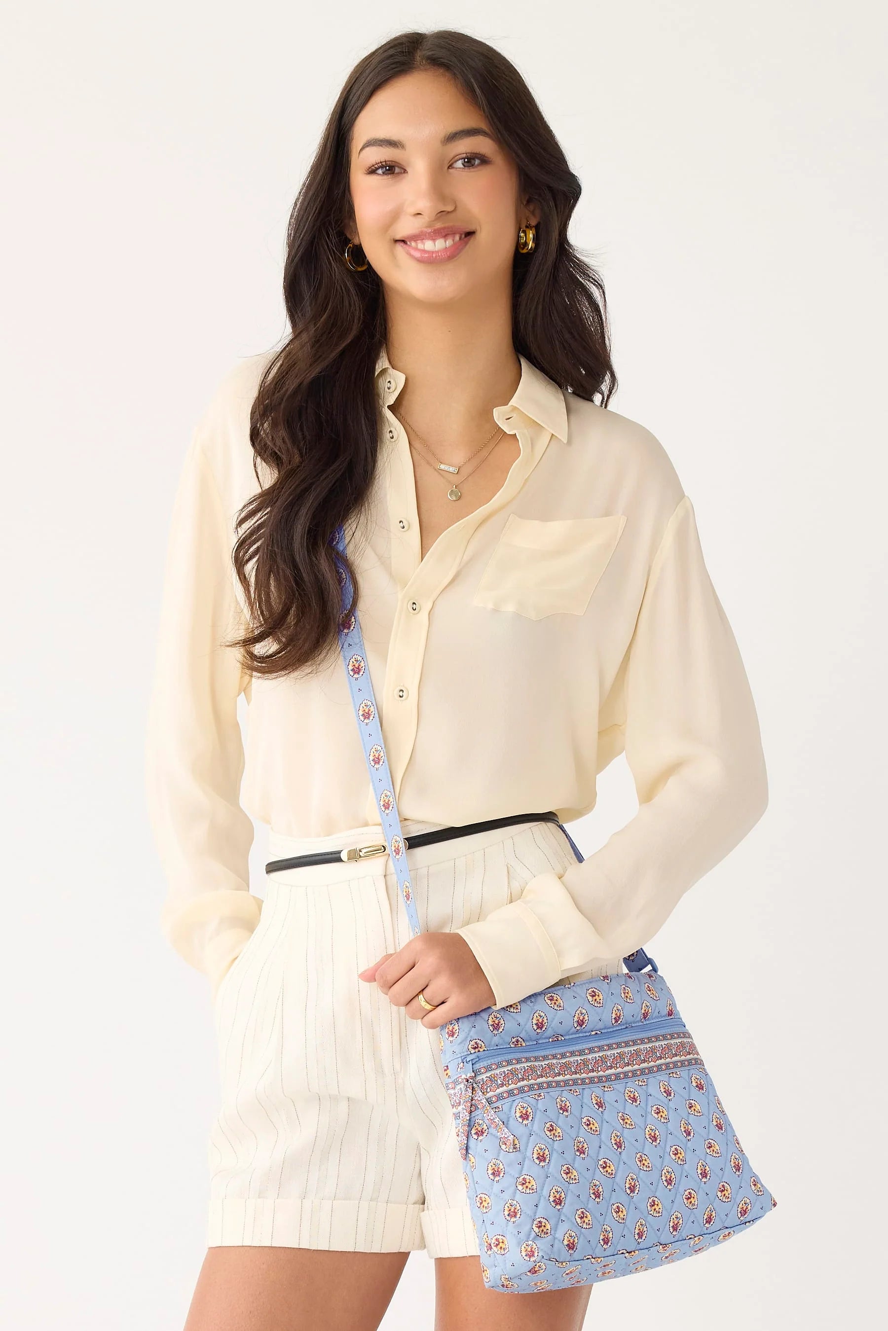 Original Zip Hipster: Blue Leaf