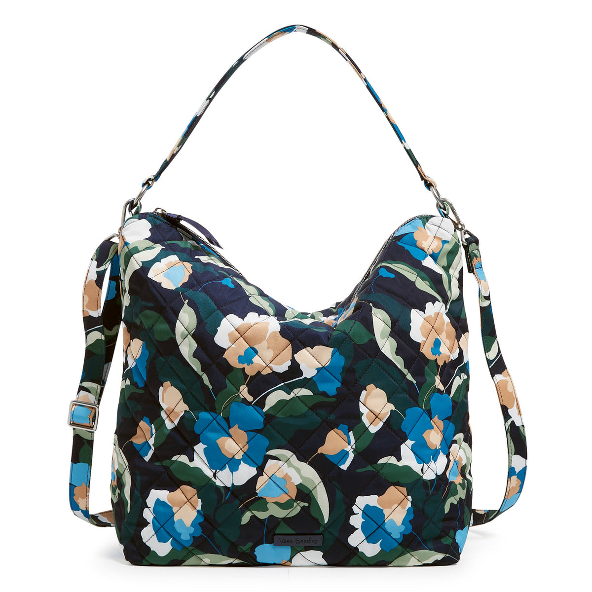 A Oversize Hobo Shoulder Bag from Vera Bradley in their Immersed Blooms pattern.