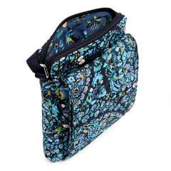 A Vera Bradley RFID Mini Hipster bag in Dreamer Paisley pattern.