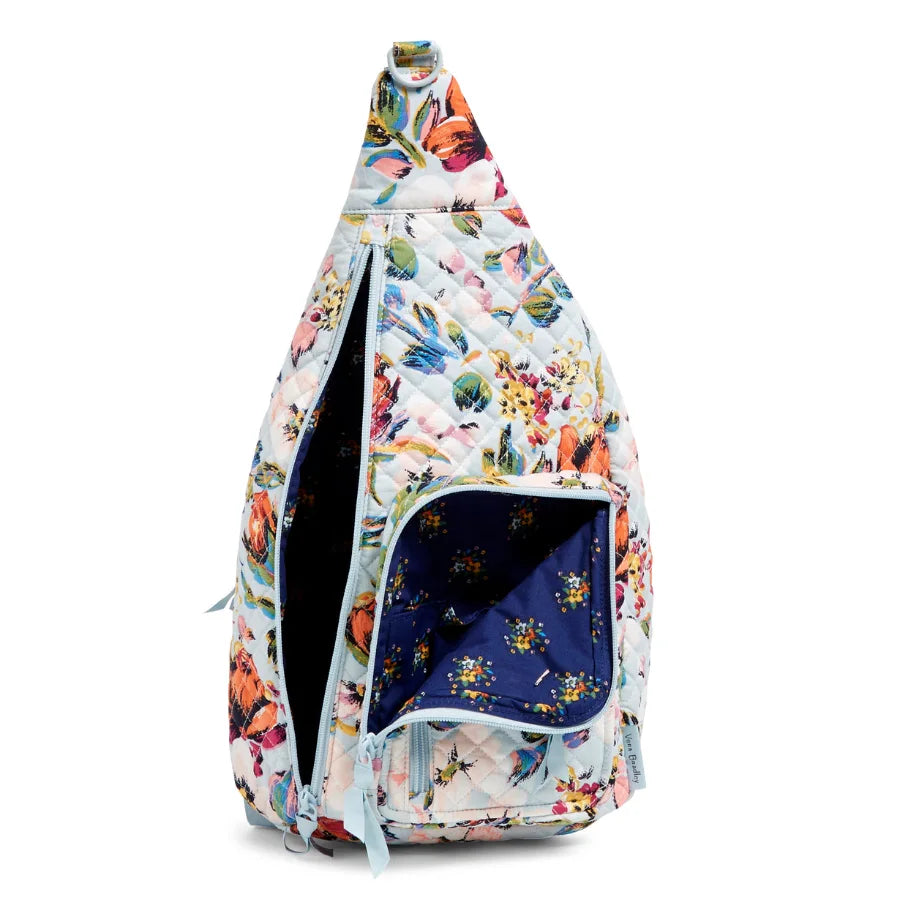 Sling Backpack - Sea Air Floral