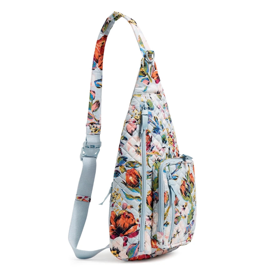 Sling Backpack - Sea Air Floral