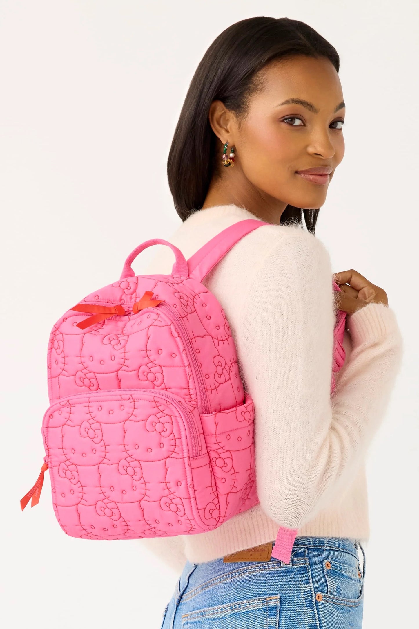 Small Banbury Backpack: Hello Kitty And Friends Pink