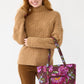 Small Original Vera Tote: Tapestry Blossoms