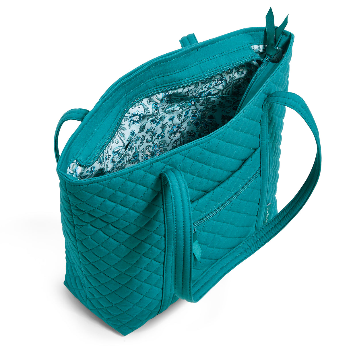 Vera Bradley Small Vera Tote Bag in Forever Green.