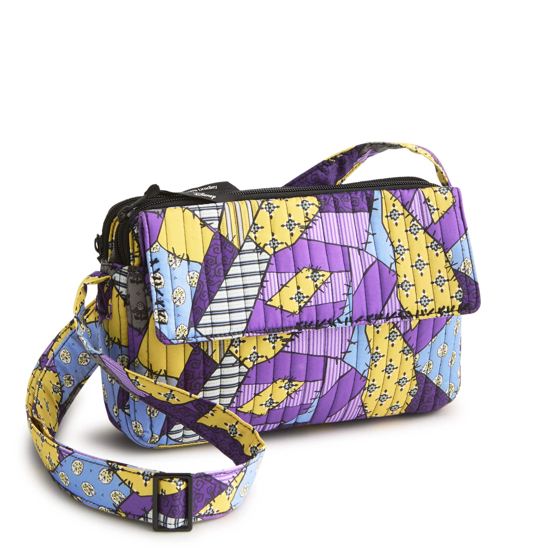 Disney Tim Burton's The Nightmare Before Christmas Tasha Triple Compartment Crossbody