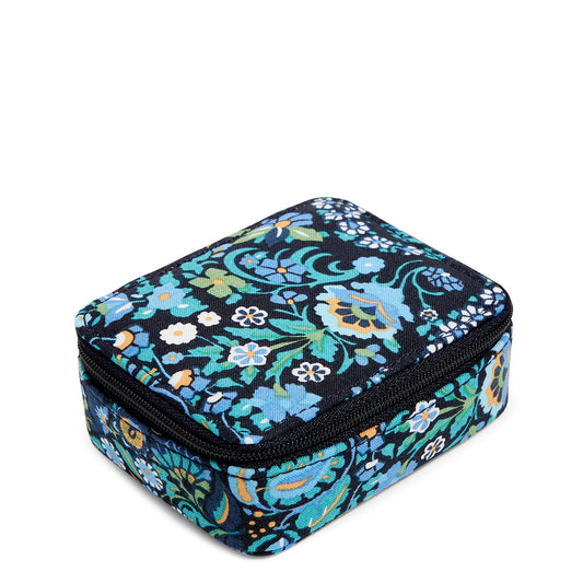 A Travel Pill Case from Vera Bradley, in their Dreamer Paisley pattern. 1230