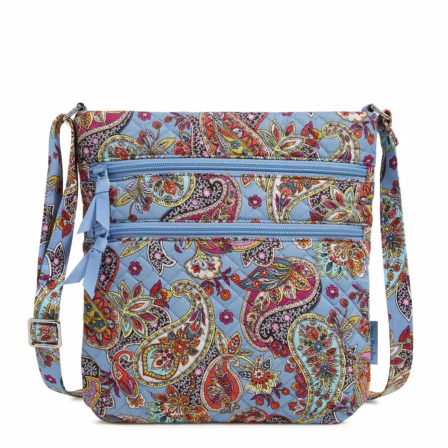 Vera Bradley Triple Zip Hipster in Provence Paisley.