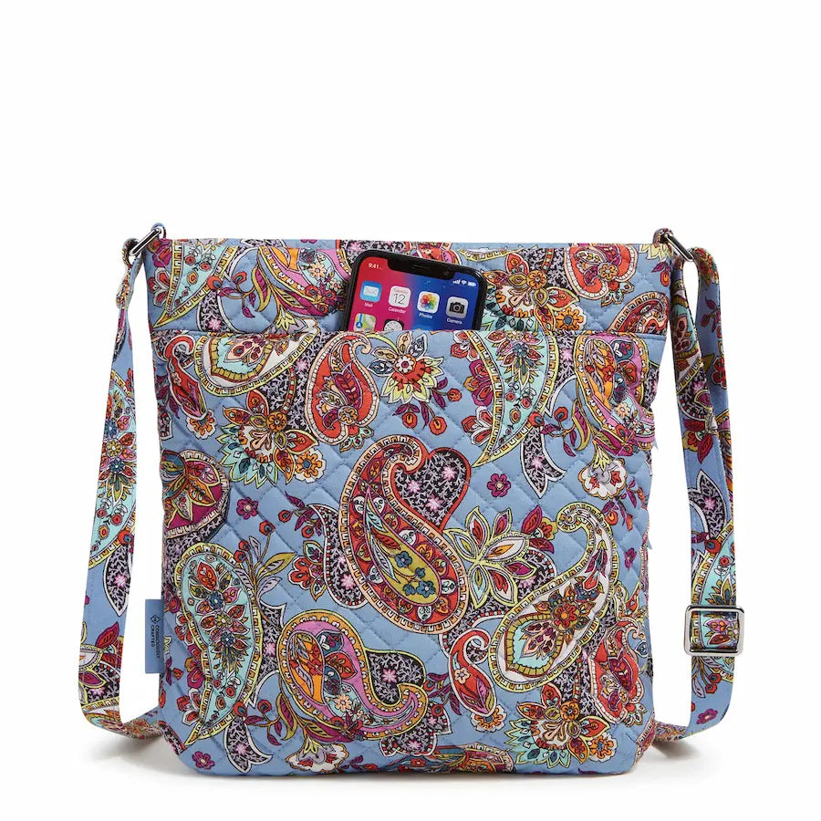 Vera Bradley Triple Zip Hipster in Provence Paisley.