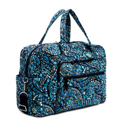 A Weekender Travel Bag from Vera Bradley, in the new Dreamer Paisley pattern.