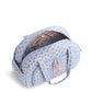 Weekender Travel Bag: Blue Leaf