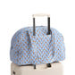 Weekender Travel Bag: Blue Leaf