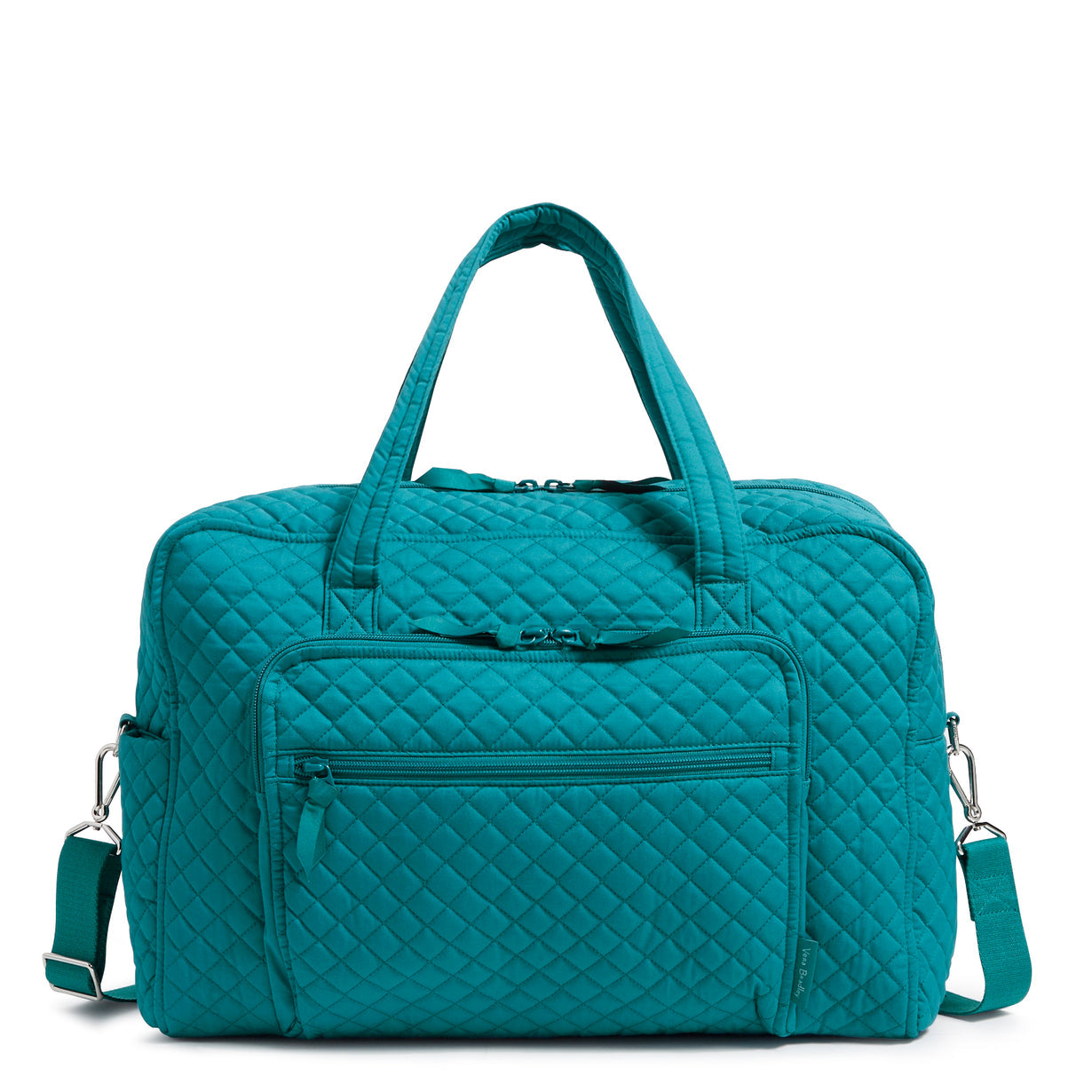 Weekender Travel Bag in Forever Green pattern.