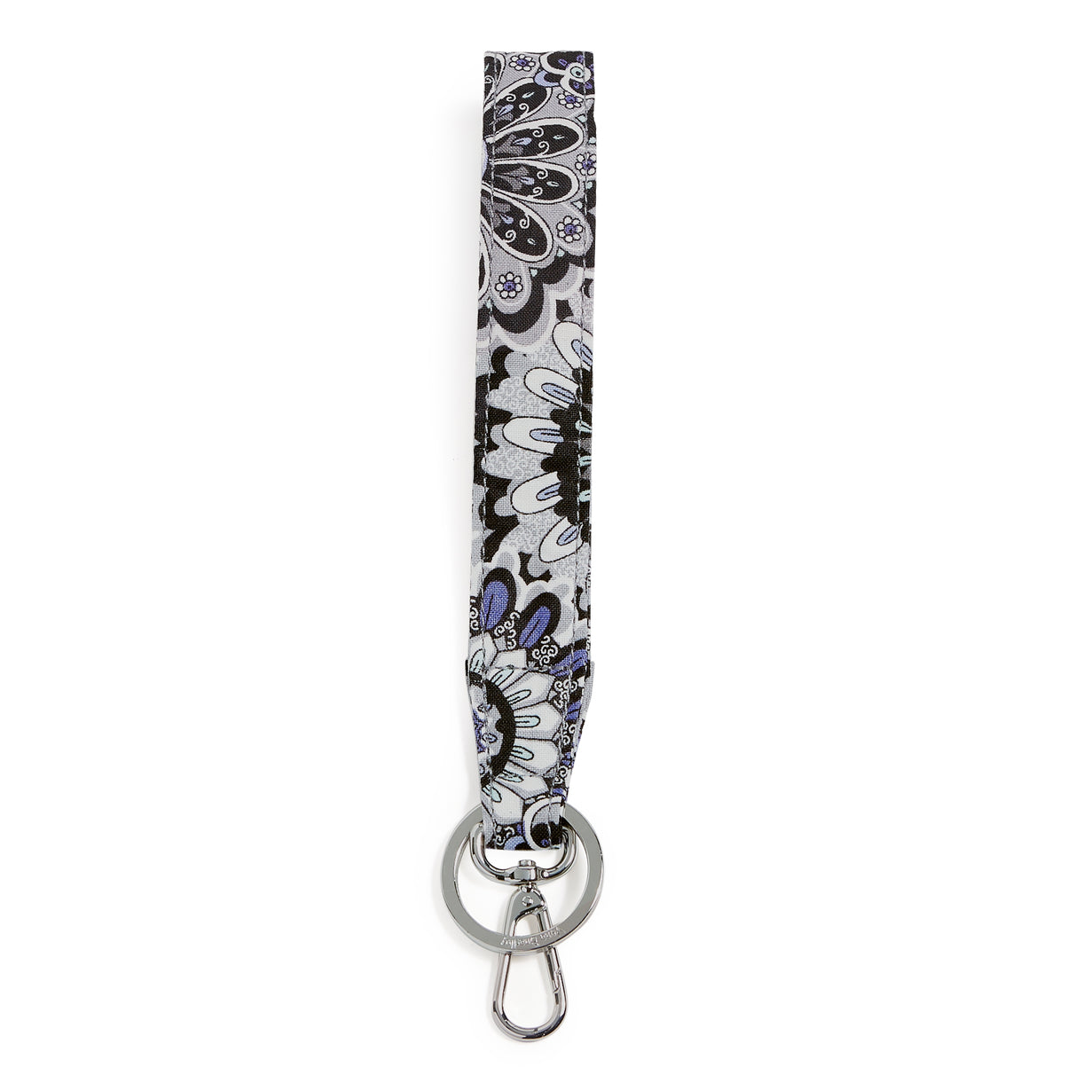 A Wide Loop Keychain in Tranquil Medallion from Vera Bradley.