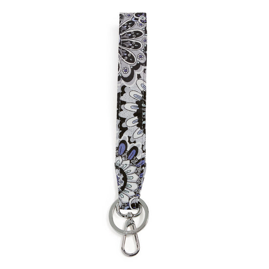A Wide Loop Keychain in Tranquil Medallion from Vera Bradley. 1230