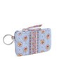 Zip ID Case: Blue Leaf