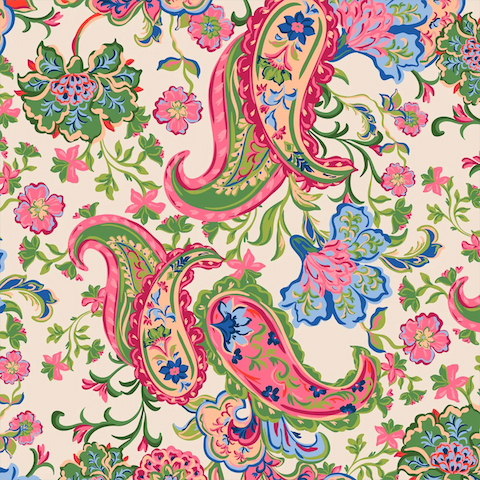 Vibrant Paisley
