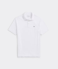 Vineyard Vines Dunmore Solid Sankaty Polo | White Cap