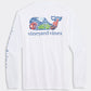 Football Field Whale Long Sleeve Tee