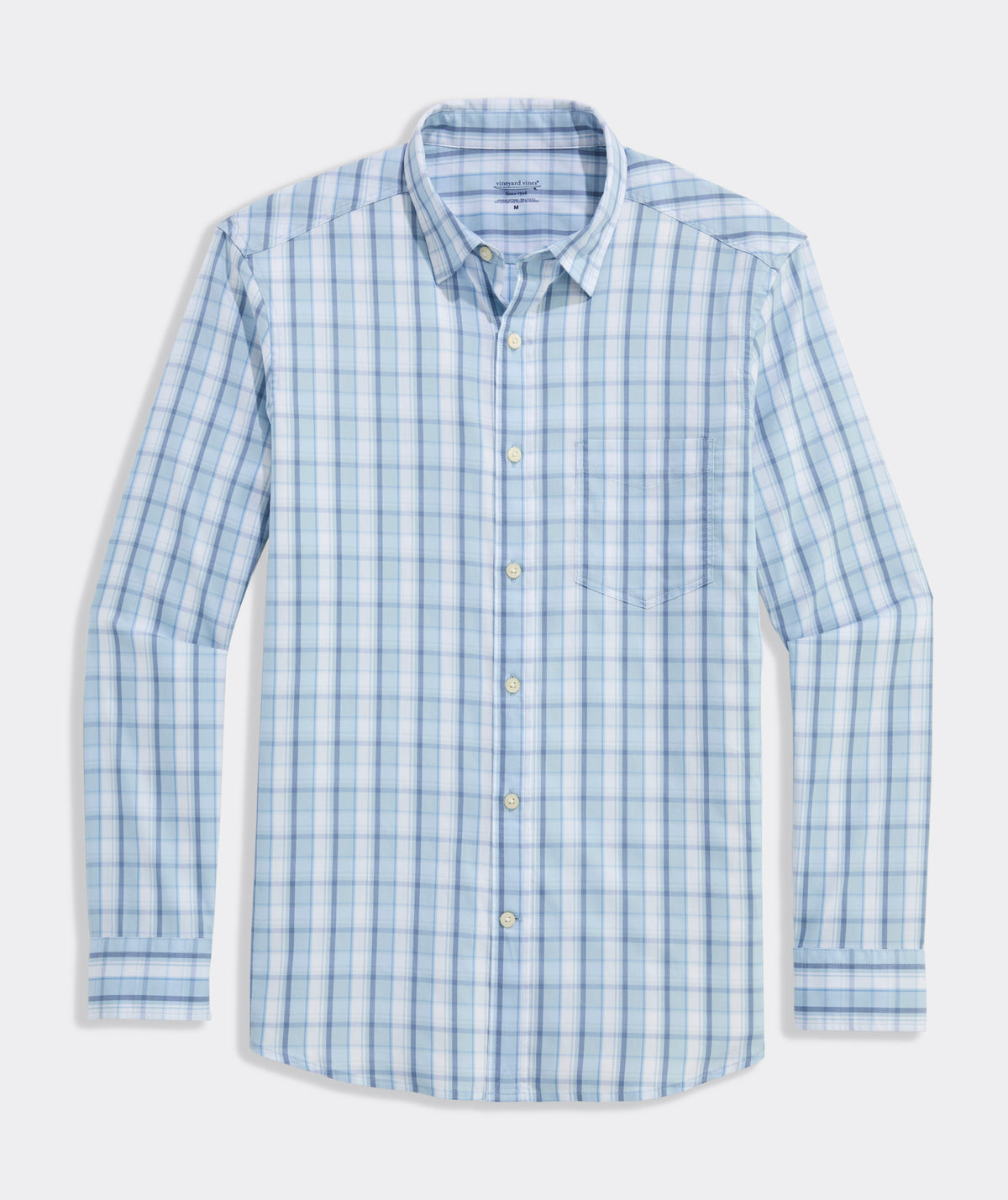 Higgs Beach Plaid Performance Sundown Shirt