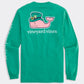 St. Patrick's Day Whale Long Sleeve Tee