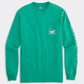 St. Patrick's Day Whale Long Sleeve Tee