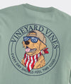 Americadog Short Sleeve Pocket Tee