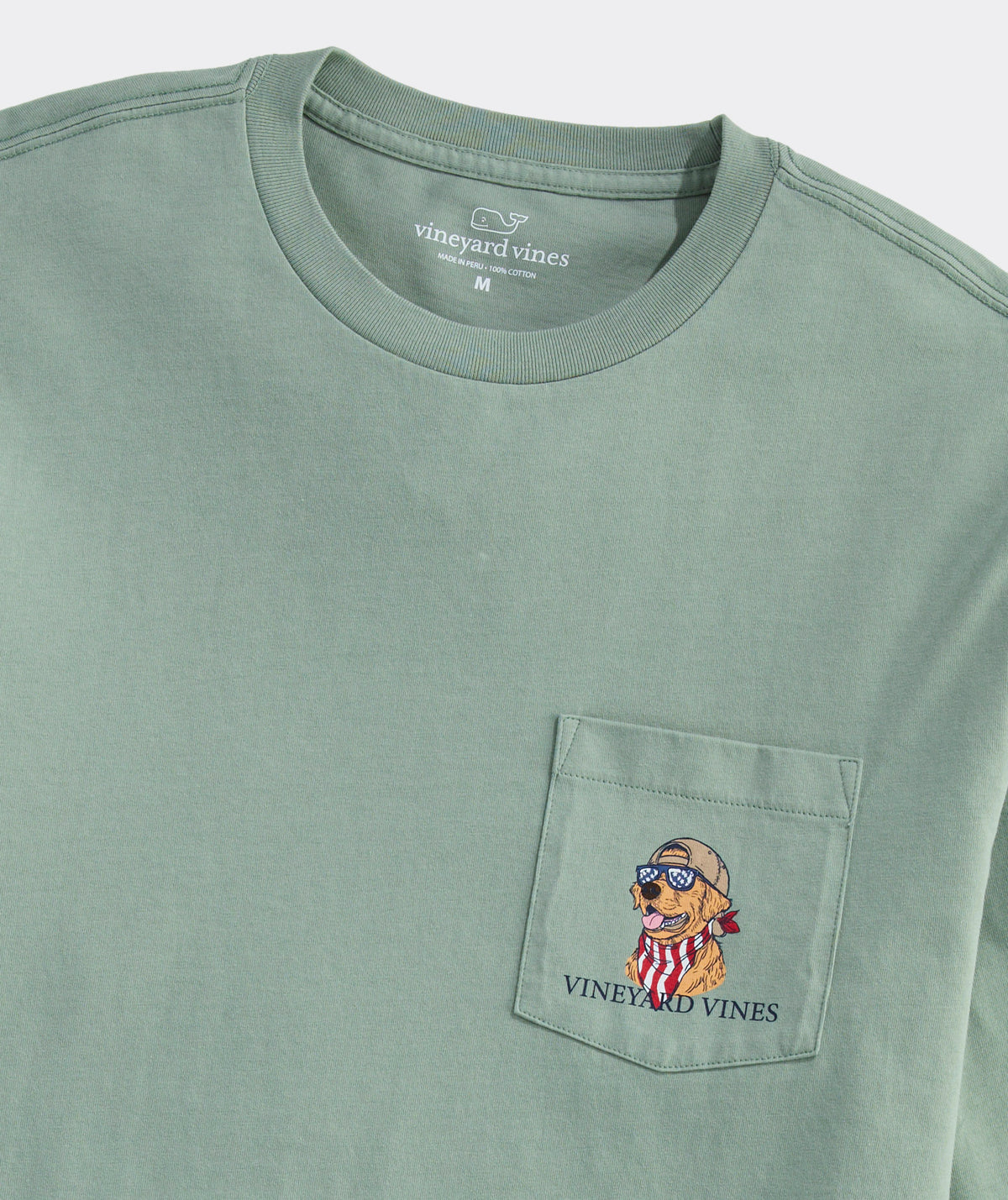 Americadog Short Sleeve Pocket Tee