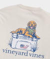 Camo Cooler Dog Short Sleeve Pocket Tee