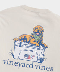 Camo Cooler Dog Short Sleeve Pocket Tee