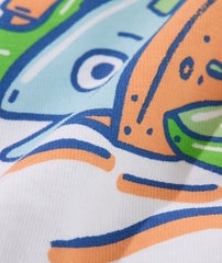 Fish Taco On The Beach Short Sleeve Tee