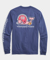 Football Character Whale Long Sleeve Tee