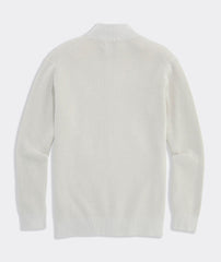 Garment Dye Beach Waffle Quarter Zip Sweater