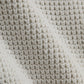 Garment Dye Beach Waffle Quarter Zip Sweater